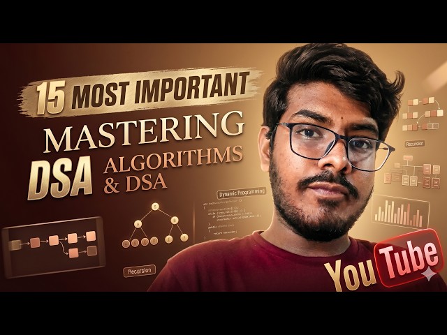 Master These 15 DSA Patterns and Solve 90% of Coding Interview Questions