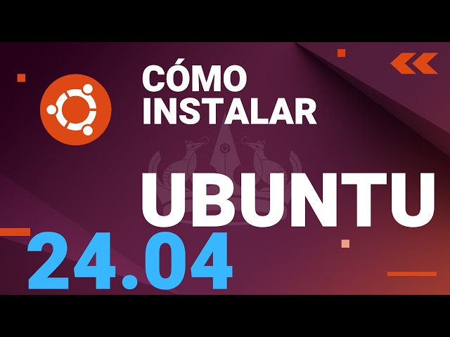 🟣 Cómo instalar UBUNTU 24.04 PASO a PASO desde cero!  TUTORIAL 📀