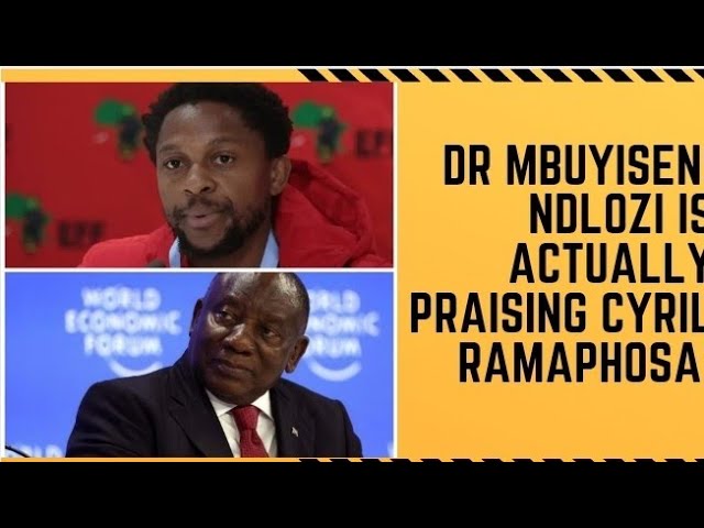 Mbuyiseni Ndlozi praises Ramaphosa| Endwokeness on Donald Trump