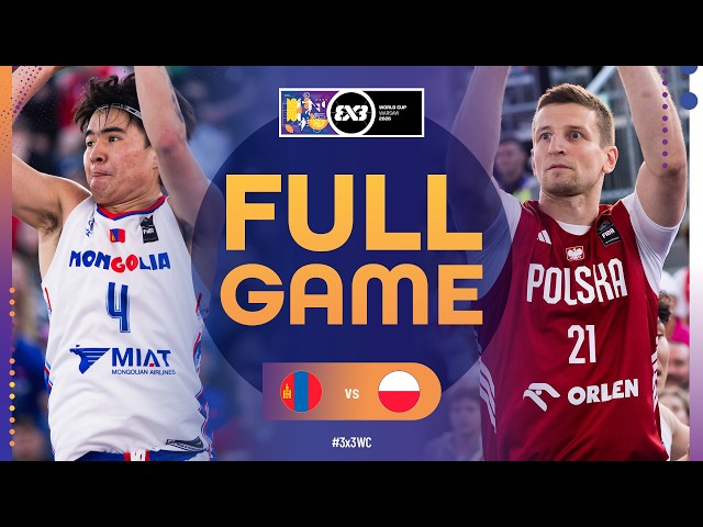 Mongolia 🇲🇳 vs Poland 🇵🇱 | Men | Pool Game | FIBA 3x3 World Cup 2026 | 3x3 Basketball