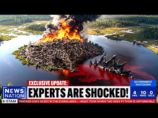 Tracker Goes Silent in the Everglades — What Took Down This Apex Python Is Unthinkable