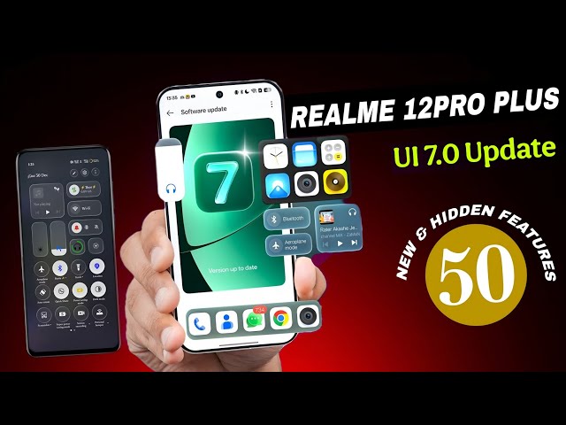 Realme 12 Pro Plus Realme UI 7.0 with Android 16 Update - Big Changes 50+ New Features Explained ⚡