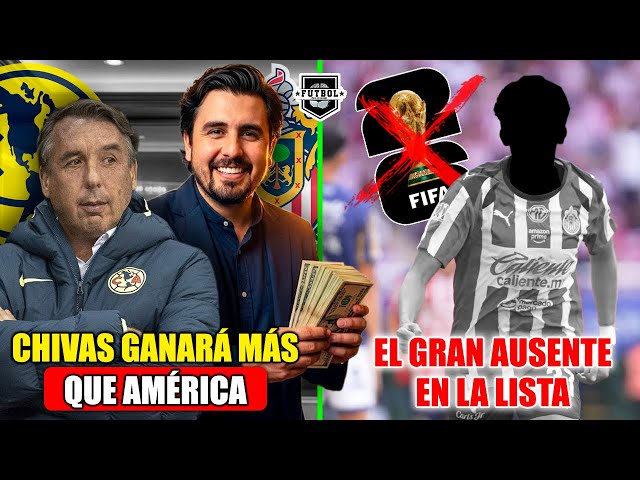 🔥 CHIVAS NEWS | CHIVAS WILL EARN MORE MONEY THAN AMÉRICA IN 2026! | AGUIRRE'S GREAT INJUSTICE