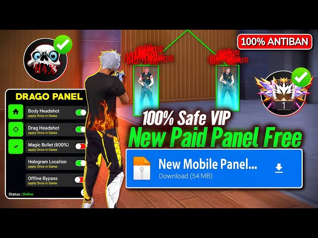 Free Fire Panel OB52 🔥 FF Antiban Panel Mobile | Free Fire Hack New 😈 FF Injector 2026 | FF Panel