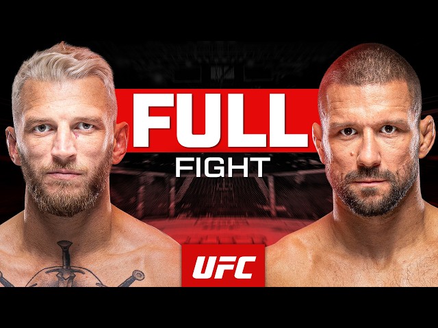 LOUDEST CROWD REACTION | Dan Hooker vs Mateusz Gamrot | FULL FIGHT | UFC Paris