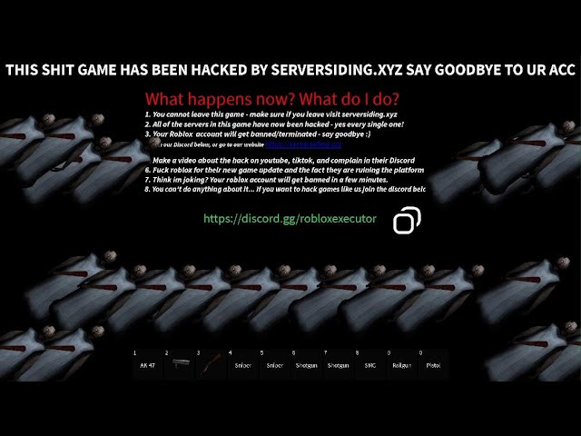 Granny Shooters got hacked😭😭😭