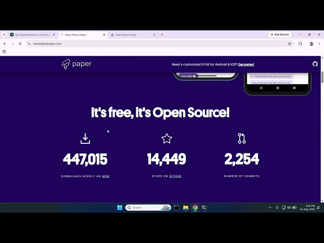 React Native UI Design Tutorial | React Native Paper & Vector Icons | Registration | CoDev | Umair