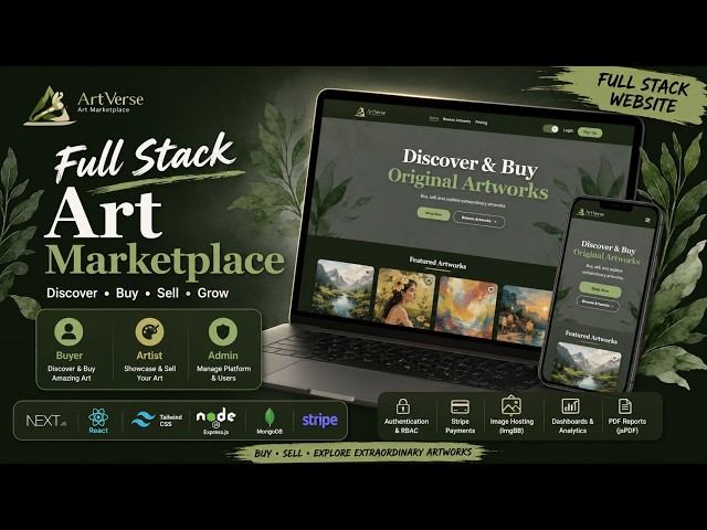 Complete Full Stack E-Commerce Website with Source Code | Next.js, Express, MongoDB & Stripe