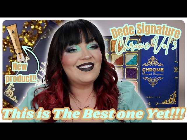 The NEW Dede Signature Chrome Book Vol. 3 - 2 Looks + Swatches  #newmakeupreleases