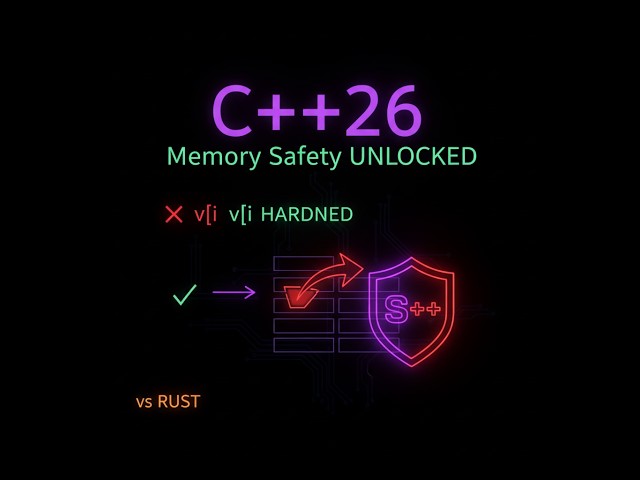 C++26 Hardening: REVOLUTIONARY Memory Safety Explained in 60 Seconds (Rust Killer?)