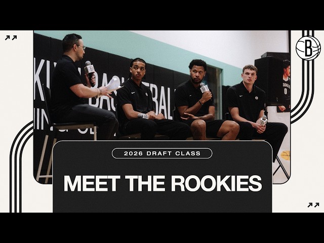 Meet the 2026 Brooklyn Nets Draft Class!