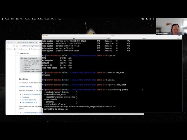 GitOps with GitHub Actions & Flux with Kingdon Barrett