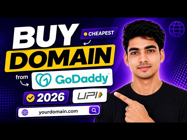 How to Buy Domain from GoDaddy (2026) | Register Domain Name in GoDaddy Easily ✅