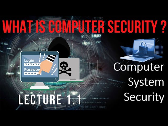 Lecture 1.1 | CSS | What is computer security | Cyber security | Computer Security | Aktu | in hindi