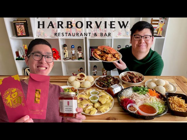 YUMMY Chinese Food and Dim Sum - Harborview Restaurant || Best Food San Francisco