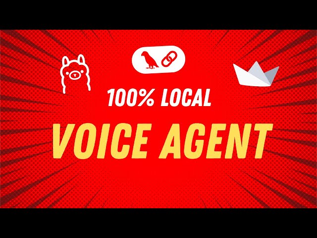 Build a Local Voice Agent Using LangChain, Ollama & OpenAI Whisper