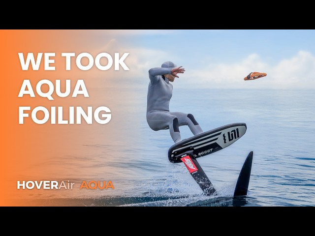 HOVERAir AQUA Test | How Does AQUA Perform For Foiling