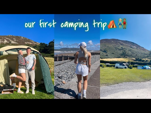 I went camping with my boyfriend… Vlog