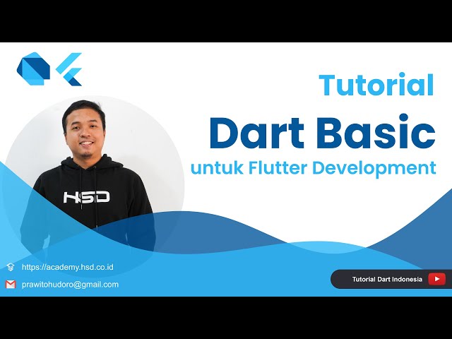 Dart Basic for Flutter Development - Memahami konsep dasar dart untuk flutter development