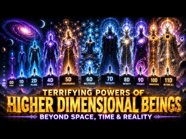 0D to 11D: The Terrifying Power of Higher Dimensional Beings!