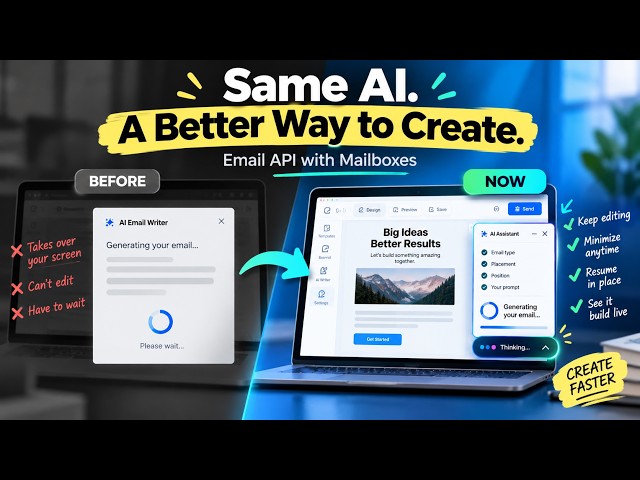 Our AI Email Builder Just Got Better | Create Emails Without Stopping Your Workflow