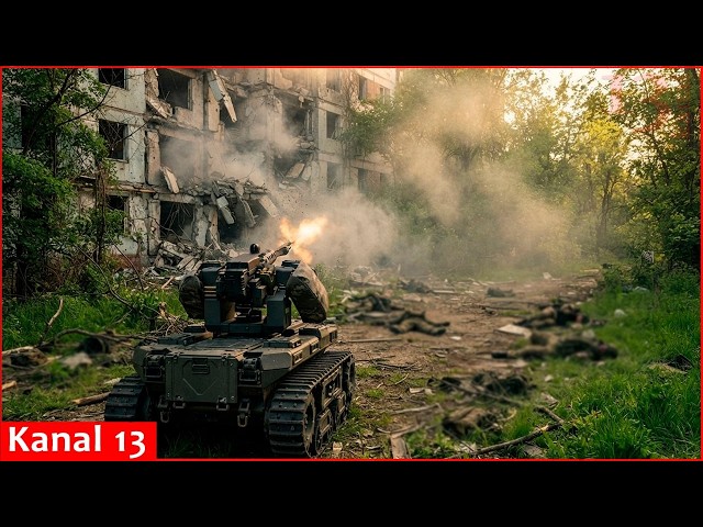 Ukraine’s armed robot rolls into Russian position and opens fire, killing 20