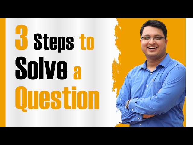 How To Solve a Question By NV Sir | NV Sir Motivation