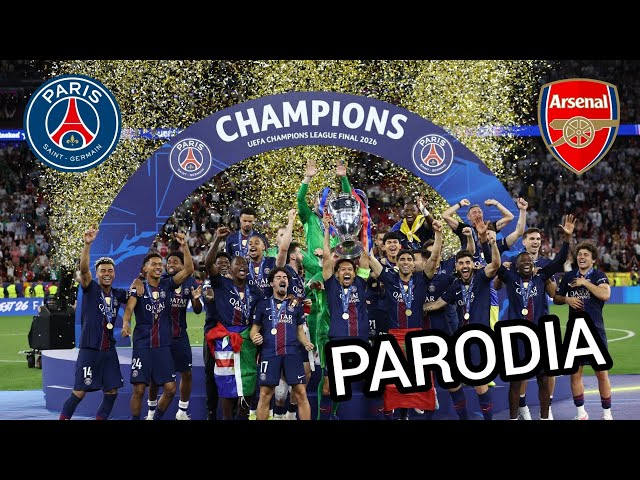 Canción PSG 1-1 (4-3) Arsenal Champions Final 2026 (Parodia Cuando No Era Cantante - Bogueto, Yung)