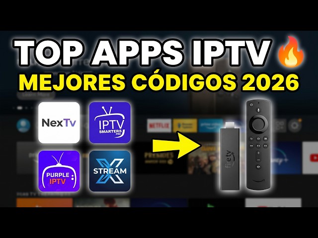 🔥 BEST DOWNLOADER CODES 2026 😱 APPS for IPTV LISTS on Fire TV and Android TV
