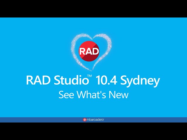 Introducing RAD Studio 10.4 Sydney