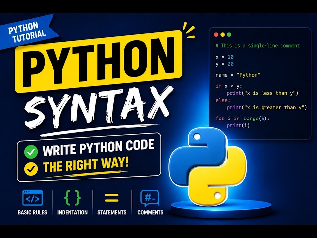python playlist - Python Syntax