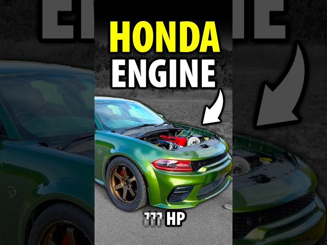 He Put A Honda Engine in A Hellcat 😂