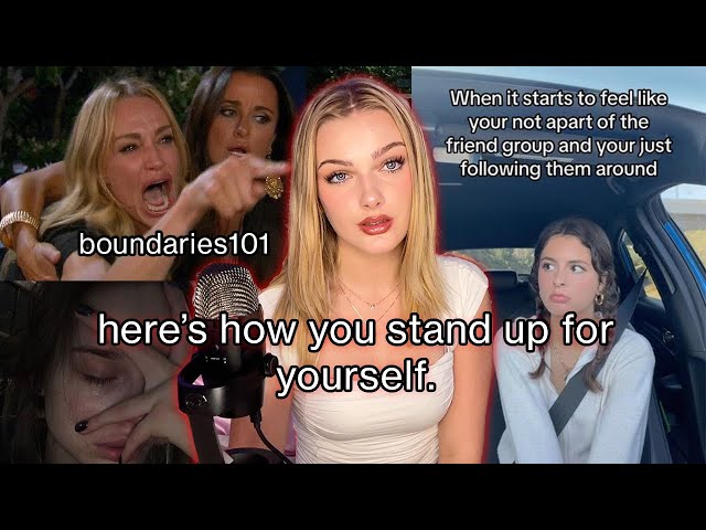 stop being a pushover 101- How to say NO & set boundaries without guilt