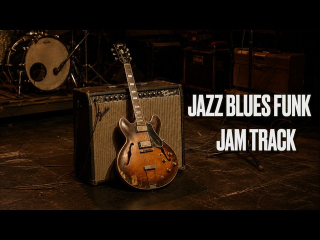 Bb Jazz Blues Funk Backing Track