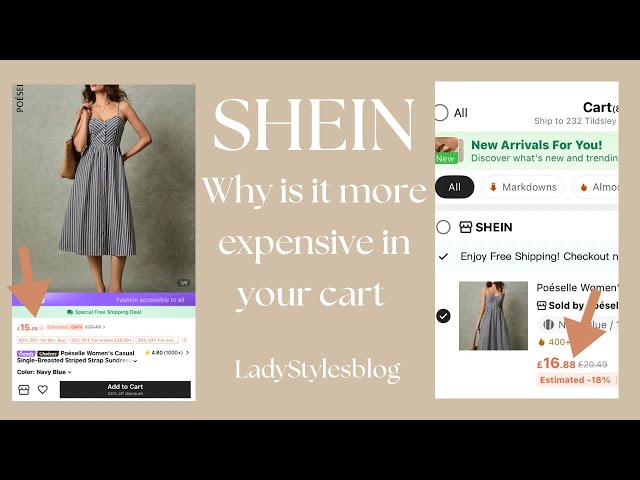 What the f*** SHEIN. Why is the price different when you add something to your basket?