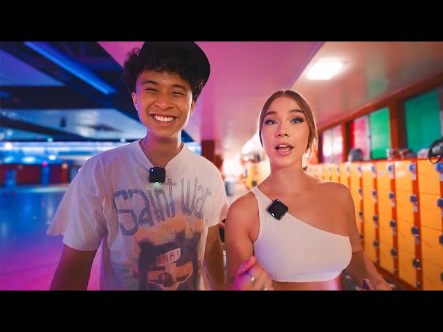 Rollerskating With A Stranger