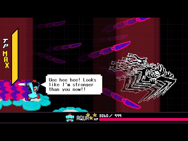 AquaKnife! (Roaring Knight VS Aqua) | Deltarune Chapter 5 UST