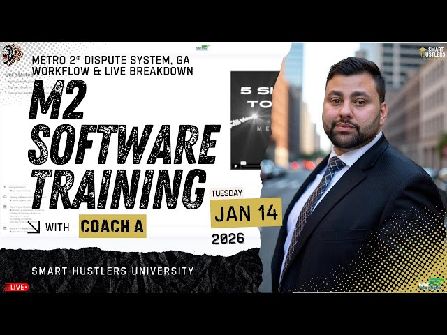 LIVE M2 Software Training Class | Full Platform Walkthrough | January 14, 2026