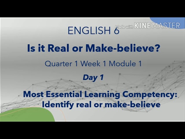 MELC-based video lesson in English