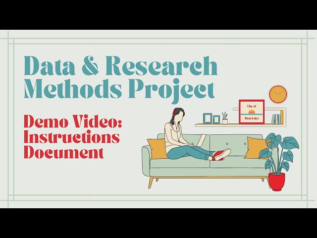 Data & Research Methods Project: Introduction