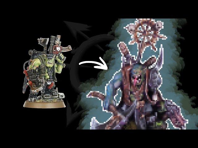 Chaos. Ork. KITBASH.