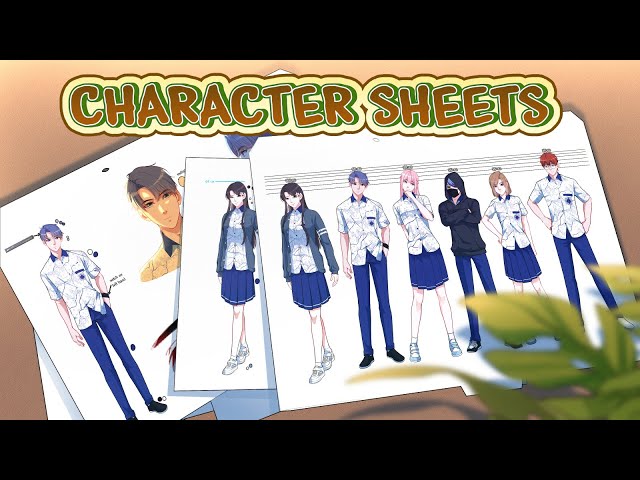 Let’s Make Webtoon Character Sheets with Clip Studio Paint
