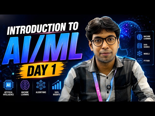 Day 1: What Is Machine Learning? | AI/ML Tutorial for Beginners #tutorial #artificialintelligence