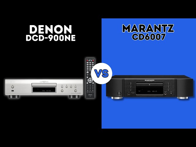 Denon DCD-900NE vs Marantz CD6007 💿 ¿Cuál es el MEJOR Reproductor de CD? | Análisis y OPINIONES