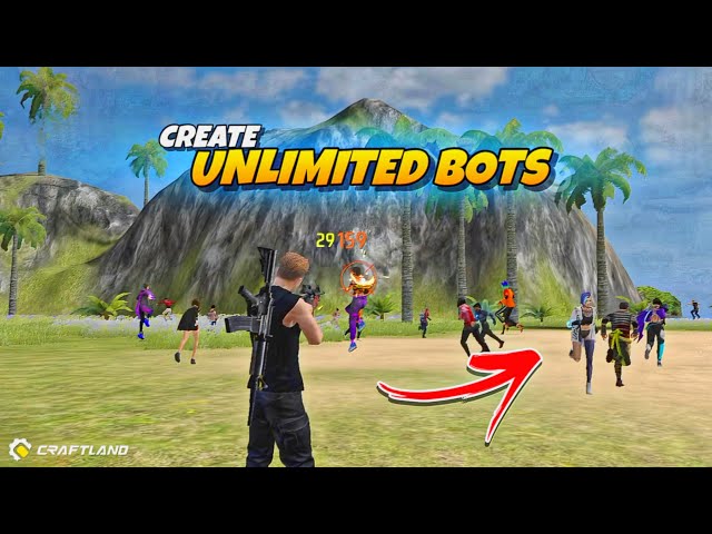 Make Bots in Craftland Freefire | SacSo