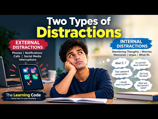 Two Types of Distractions: External vs. Internal—The Learning Code: Unlock How to Learn