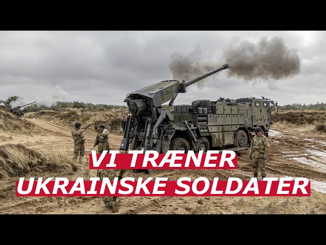 Danmark træner ukrainske soldater