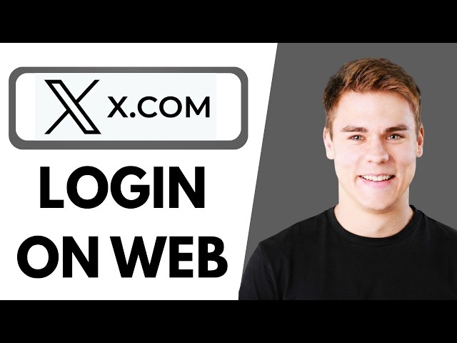 How To Login X.Com/Twitter On Web (Easy Tutorial) 2026