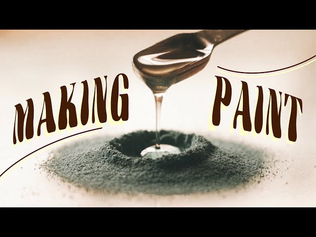 MAKING PAINT | asmr & speedpaint 🌸