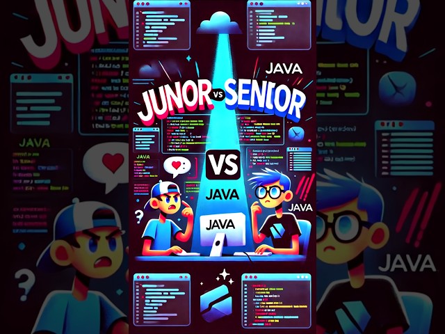 Java Stream API | Junior vs. Senior #javadevelopment #java #javaprogramming #junior